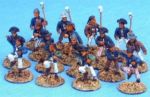 1700s Naval Crew with Swivel Guns